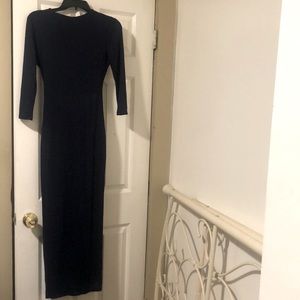 Midnight Blue Manito boutique dress is sophisticated
